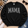 Checkered MAMA Gildan Crewneck Sweatshirt