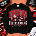 Orion Cheerleading Bow Gildan Crewneck Sweatshirt