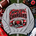 Orion Chargers Football Spirit Gildan Crewneck Sweatshirt