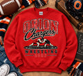 Vintage Orion Chargers Wrestling 2026 Gildan Crewneck Sweatshirt
