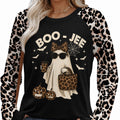 Boo-Jee leopard Halloween shirt mockup