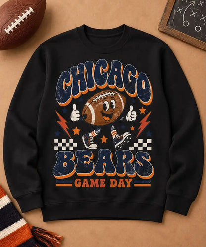 Chicago Bears Retro Crewneck Sweatshirt