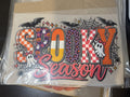 Colorful Spooky Season Halloween DTF Transfer