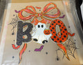 BOO Ghost & Bow Halloween DTF Transfer