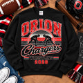 Vintage Stripes Orion Chargers Wrestling 2026 Gildan Crewneck Sweatshirt