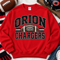 Orion Chargers Football 2026 Gildan Crewneck Sweatshirt
